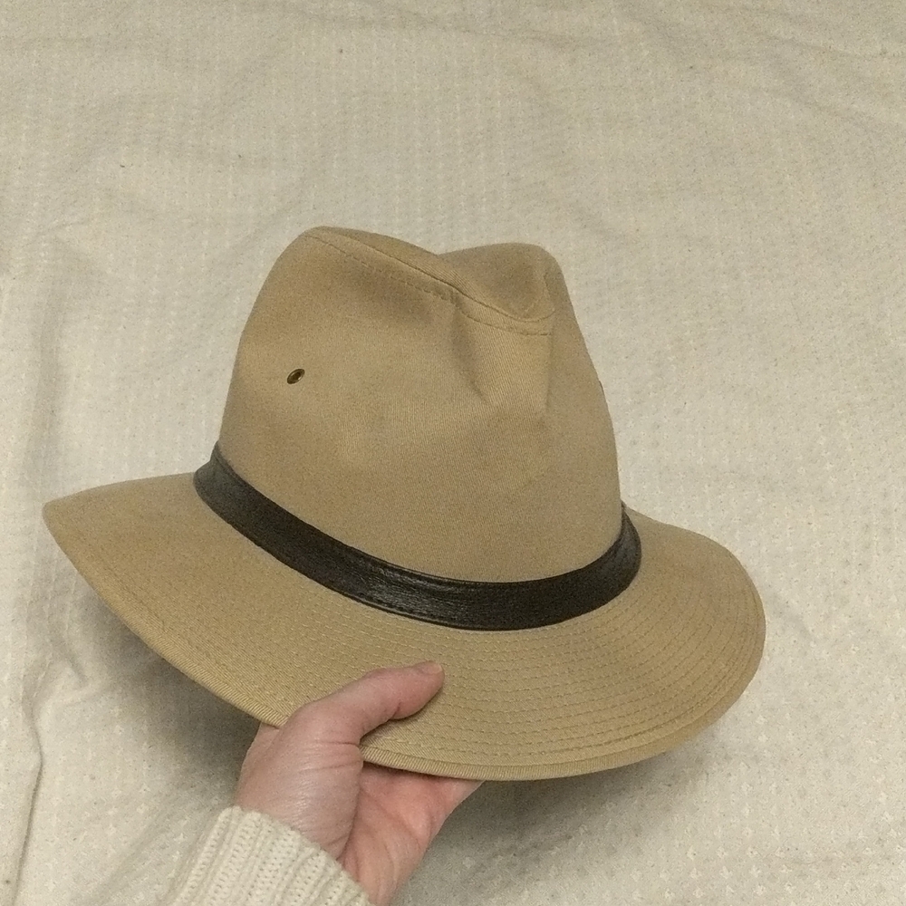 Mallory by Stetson Tan Fedora Hat - Picture 8 of 8